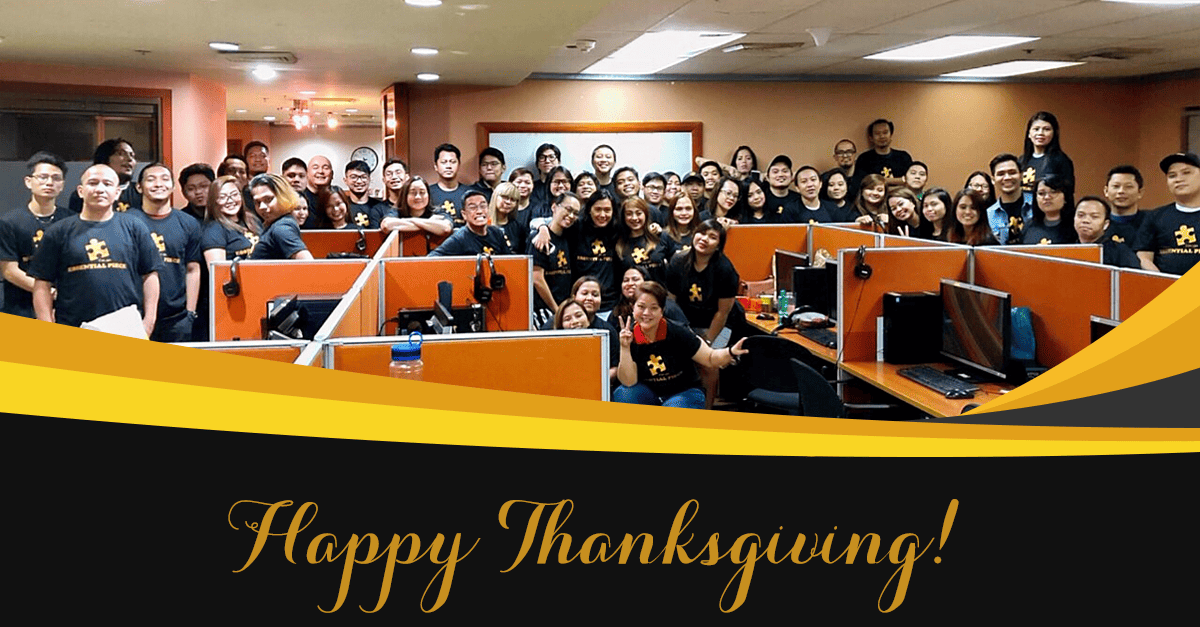 What We Are Thankful for This 2018 As An Offshore RPO Company